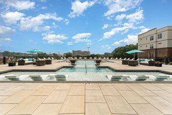 Resort style pool